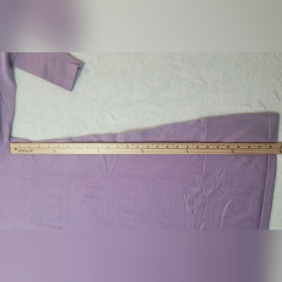 Vera Moda Happiness Long Sleeve Fit & Flare Sweater Dress In Lavendula Sz Small? - Picture 8 of 16